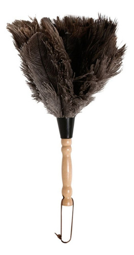 Plumero De Plumas, Plumas De Avestruz, Mango De Madera