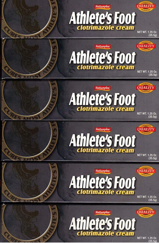 6 Natureplex Athlete's Foot Crema Antifungica Clotrimazol 1%