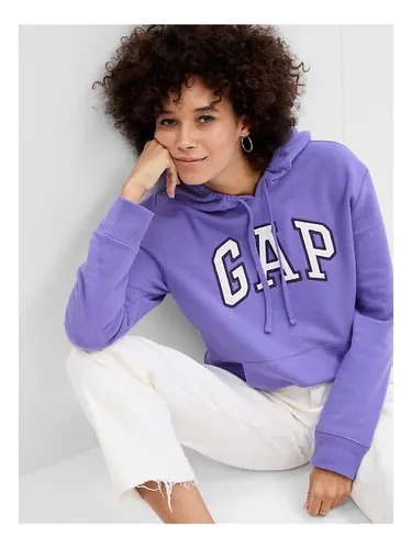 Sudadera gap morada hot sale