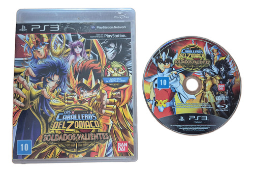 Los Caballeros Del Zodiaco Soldados Valientes Ps3 (Reacondicionado)