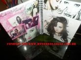 Caderno 20 Materia Com Adesivos Demi Lovato 6544322