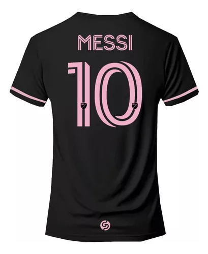 Camiseta Inter Messi Rosa / Negra
