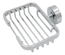 Comprar Jabonera De Baño Cromada Rejilla Metal Cromado Alfa