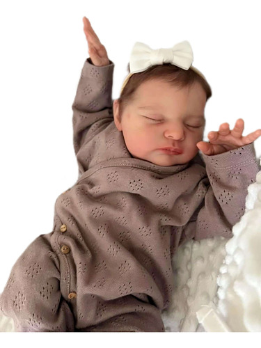 Npk 50cm Muñeca Bebé Reborn Simulado Cuerpo Silicona Algodón
