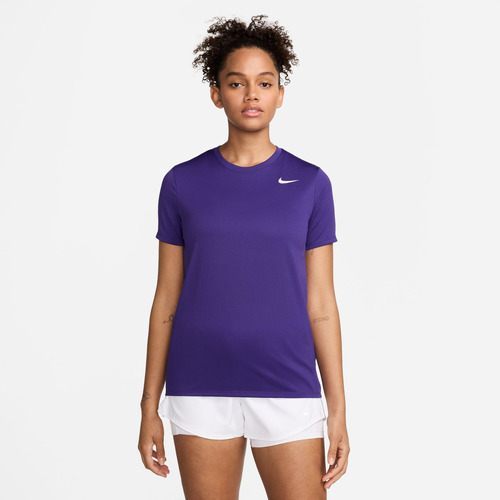 Playera De Fitness Para Mujer Nike Dri-fit Morado