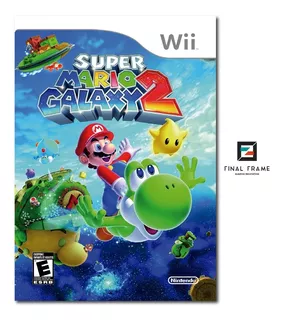 Pôster Capa Super Mario Galaxy 2 Nintendo Wii 29,7x42cm