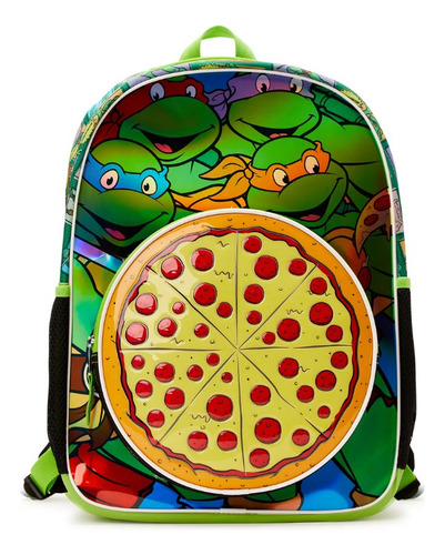 Mochila Escolar Tortugas Ninja - Nickelodeon Porta Laptop 43