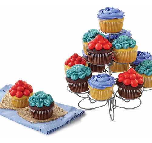 Base Cupcakes Soporte Para 13 Postres Wilton