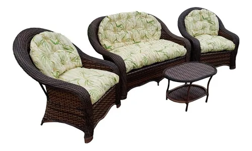 comprar Conjunto Sofá Varanda Móveis Área Externa Jardim Edícula 
