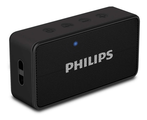 Imagen 3 de 5 de Parlante Inalambrico Bt Philips Con Radio Y Ranura Sd Bt60bk