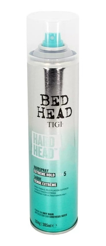 Tigi Hard Head Spray Fijación Extra Fuerte Peinado 385ml