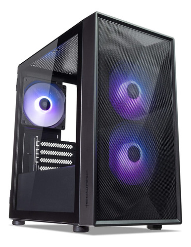 Gabinete Tecware Forge M2 3 Coolers Argb Mesh Frontal M-atx