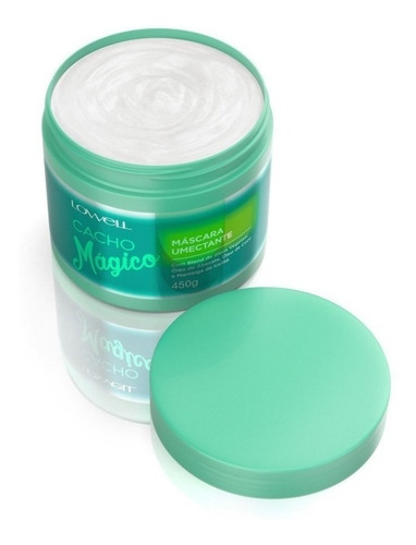 Imagem 3 de 5 de Lowell Cacho Mágico Creme Modelador+ Máscara Umectante 450gr