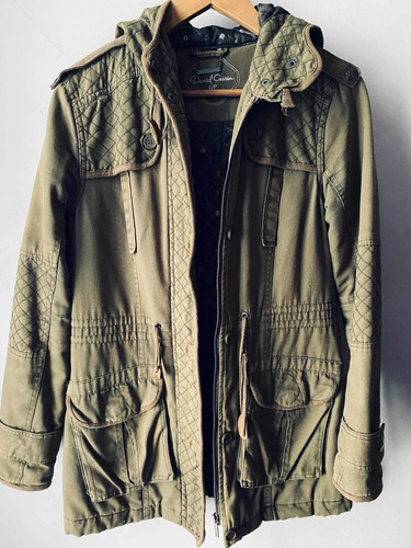 Campera De Abrigo Daniel Cassin Verde Talle S