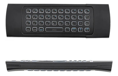 Air Mouse Control con teclado LED y comando de voz universal