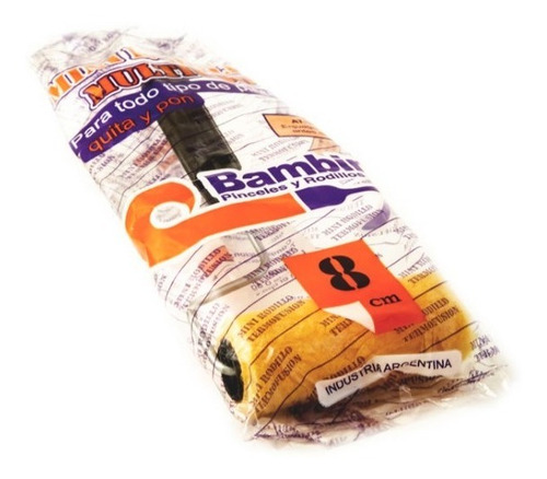Imagen 1 de 7 de Mini Rodillo Bambin Multiuso 8cm Ø20