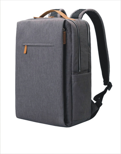 Mochila De Viaje De 22l Y 16 PuLG. C/ Puerto Usb. Gris Claro