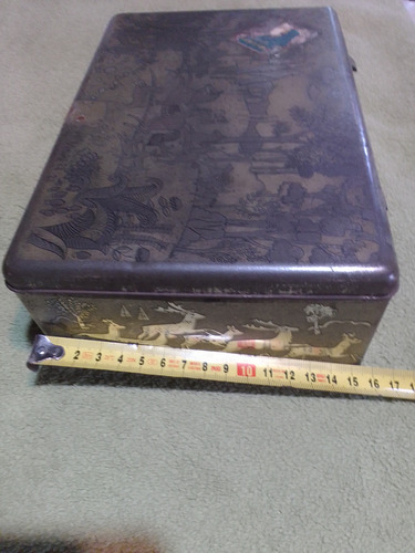 Caja De Lata Antigua Marca Terrabusi (Usado)