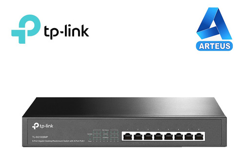Tp-link Tl-sg1008mp, Switch Poe 8 Puertos Smart 153w