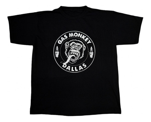 Camiseta Estampada Gas Monkey