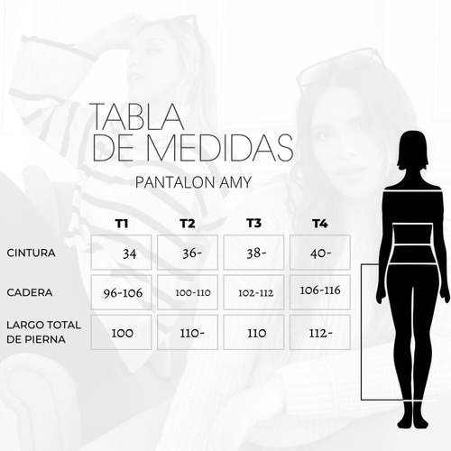 Imagen 6 de 6 de Pantalón Mujer Elastizado Bengalina Arza Todos Los Colores