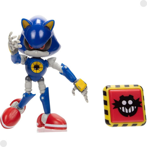 Pack 2 Bonecos Sonic E Metal Sonic The Hedgehog 04232 -sunny