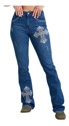Jeans bordados 2019 new arrivals
