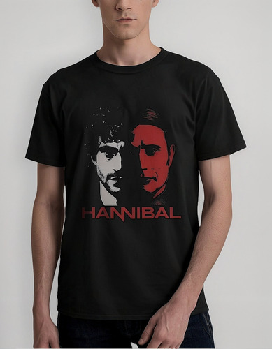 Divertido Hannigram Mads Mikkelsen Lecter Algodón Casual Tr