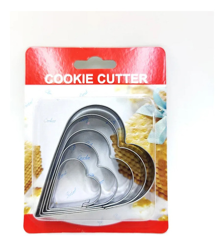 5 Uds Molde For Hornear Diy Cortador De Galletas De Acero