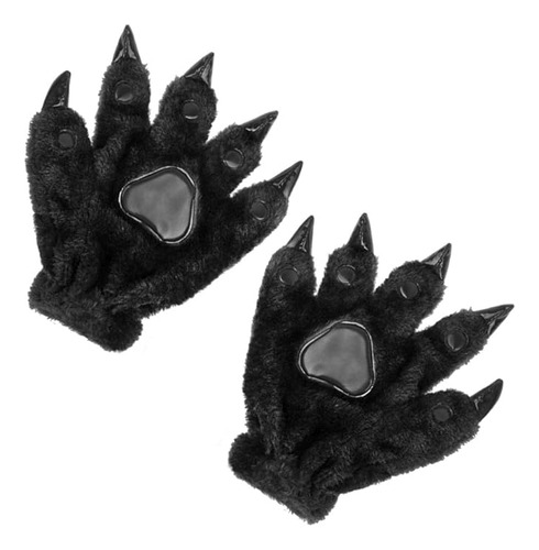 Disfraz Halloween Sintetica Cosplay Dinosaurio Gato Guantes