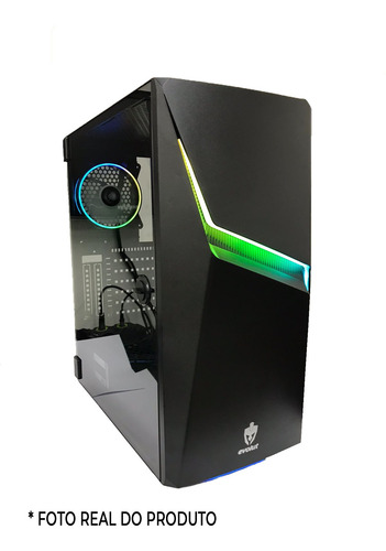Imagem 2 de 10 de Cadeira Gamer Com Pc I5 8gb Ssd 120gb + Placa De Video + Kit