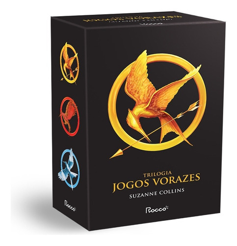 BOX ESPECIAL TRILOGIA JOGOS VORAZES – com brindes, de Collins, Suzanne. Editora Rocco Ltda, capa mole em português, 2021