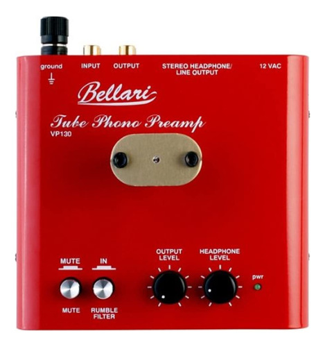 Bellari Vp130 - Preamplificador De Audio Con Amplificador Pa