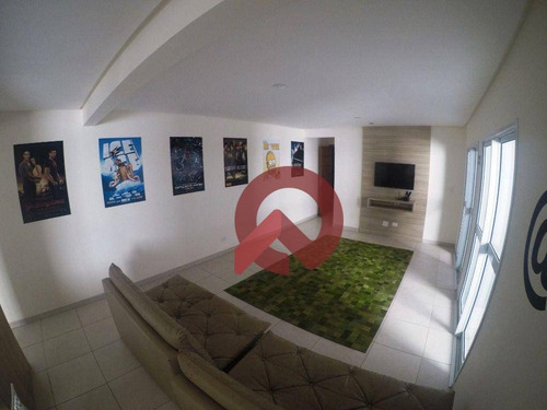 Imagem 6 de 30 de Cobertura Com 4 Dormitórios À Venda, 295 M² Por R$ 1.700.000,00 - Tupi - Praia Grande/sp - Co0064