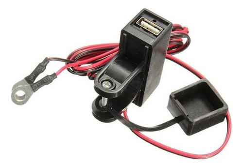 7/8 `` 22 Mm 12v Motocicleta Manillar Usb De Teléfono Toma