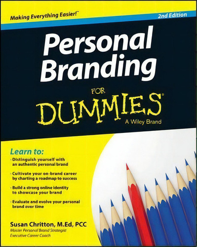 Personal Branding For Dummies, De Susan Chritton. Editorial John Wiley Sons Inc, Tapa Blanda En Inglés
