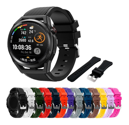 Kit 3 Correas Sport Silicon Para Huawei Watch Gt Runner