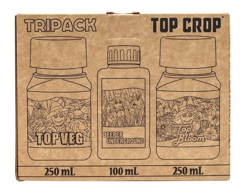 Imagen 2 de 3 de Oferta!! Tri Pack Top Crop + 20sustrato + Semillas Regalo!!