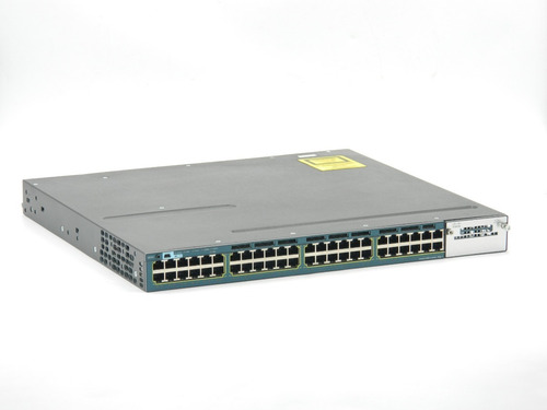 Imagen 2 de 6 de Switch Administrable Cisco Wsc3560x 48 Ports 10/100/1000 Poe
