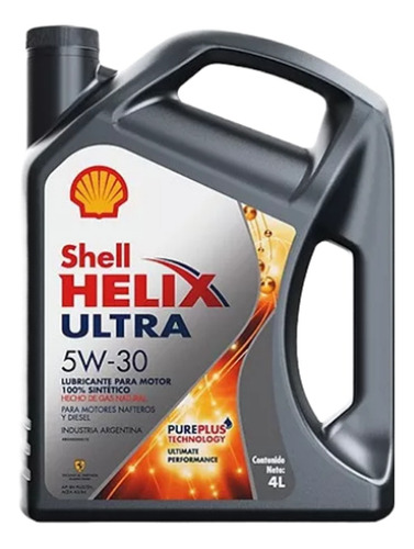 Aceite Shell Helix Ultra X 5w30 Api Sp Bidón 4 Litros