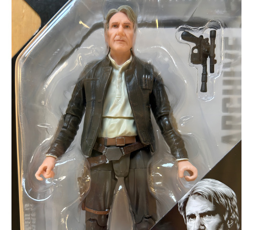 Star Wars The Black Series Archive Han Solo Episodio 7