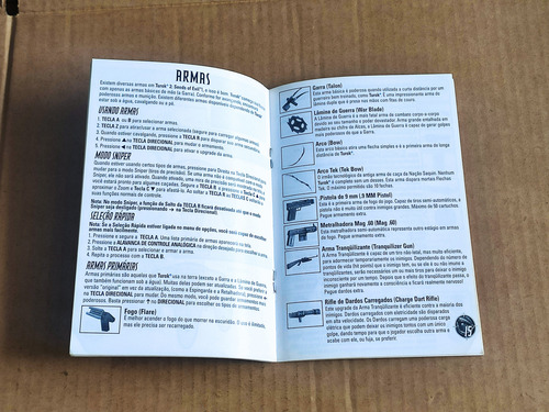 Manual Original -- Turok 2 -- Nintendo 64 / N64 #4 (Usado)