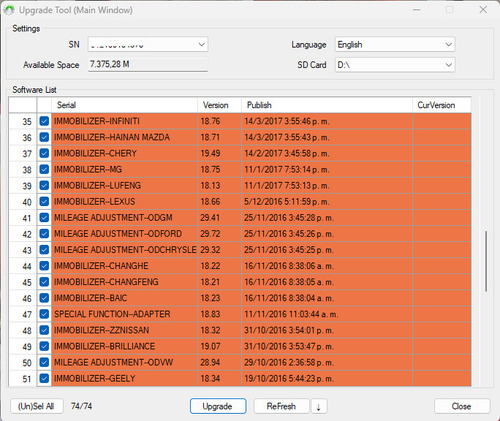 Programador De Llaves X100 Pro2 Xtool ¡¡¡¡actualizacion!!!