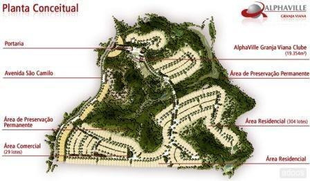 Imagem 2 de 2 de Terreno Comercial À Venda, Alphaville Granja Viana, Carapicuíba. - Te0190
