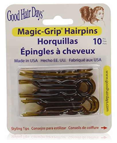 Juego De 10 Horquillas Magic Grip De Good Hair Days Color: S