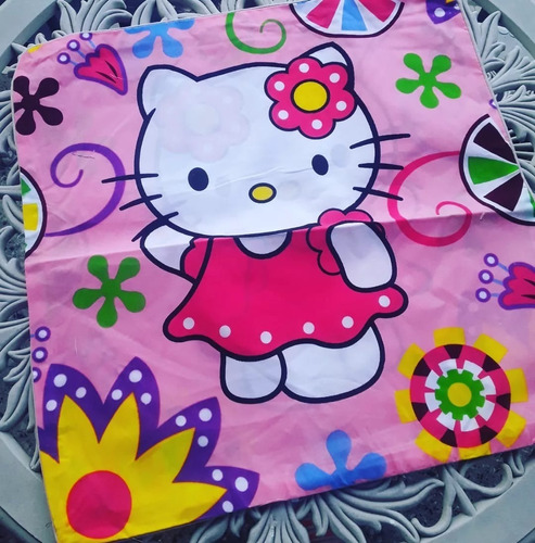 Funda Para Almohadon Hello Kitty Hermosa