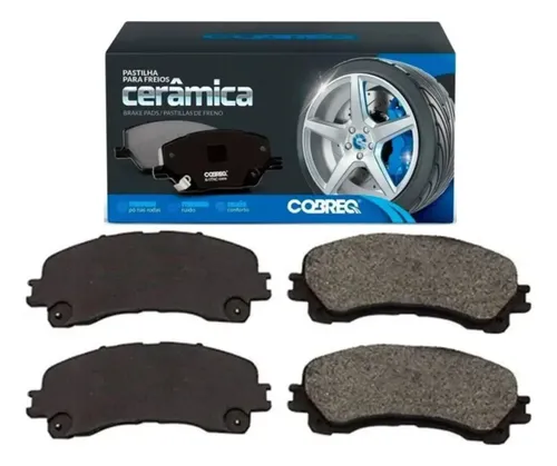 Pastilha De Freio Diant Cerâmica S10 2023 2024 2025 Cobreq