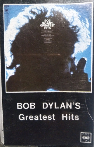 Bob Dylan's Greatest Hits Cassette Cinta Tape 1986 Cbs Rock