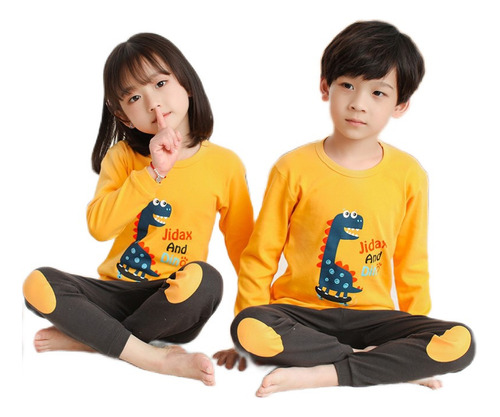 Pijama Para Niños Y Niñas Infantil Polera Y Pantalón
