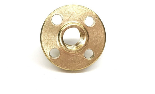 Castanha Para Fuso Trapezoidal T8 Tr8 8mm Passo 2mm Latão